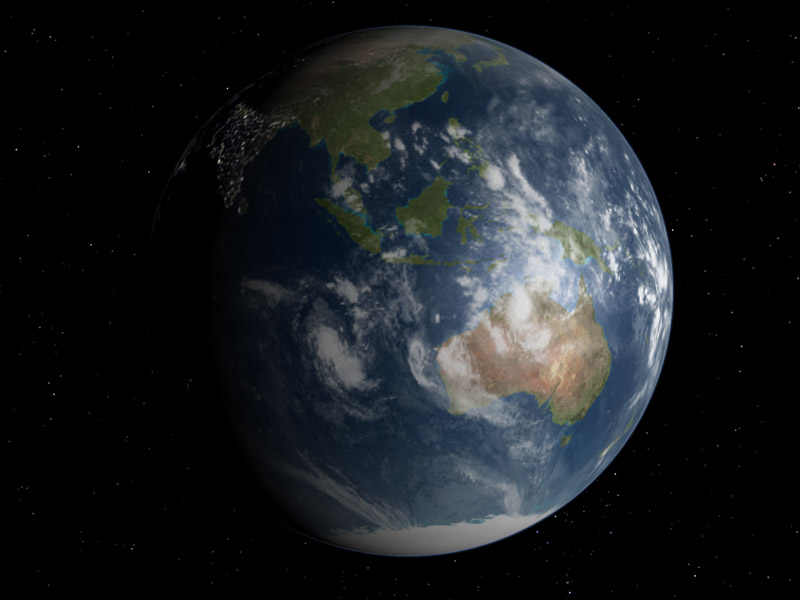 world map