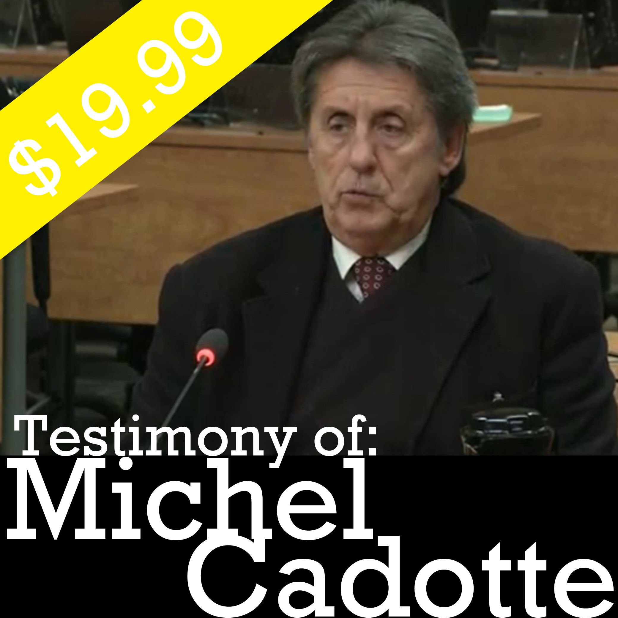 Michel Cadotte on the Stand