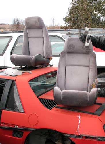fiero seats