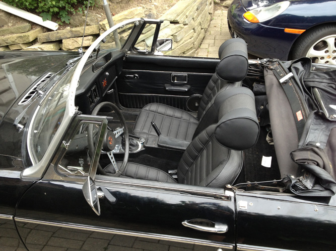 New Vinyl On Seats In Car