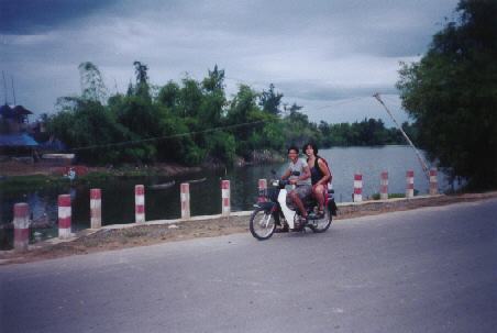 Motorbike ride to My Son ruins