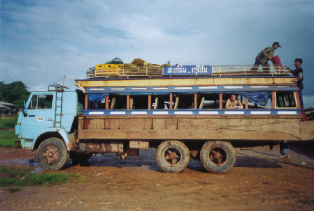 Kathleen on her bus!