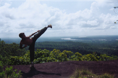 Action shot! :) check out the Mekong!