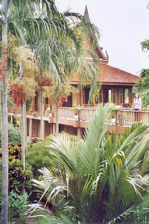 Beautiful traditional Thai building