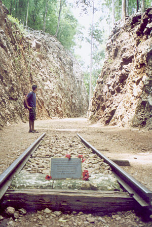 Hellfire pass memorial