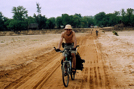 The monsoon rains took out the road