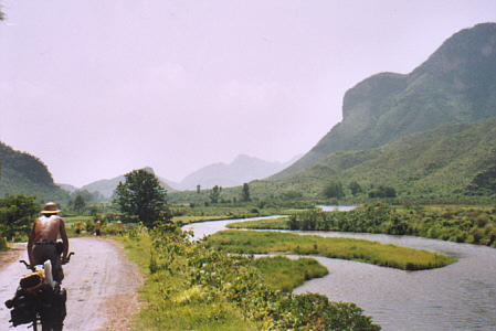 Breathtaking valley under 50 degrees Celcius